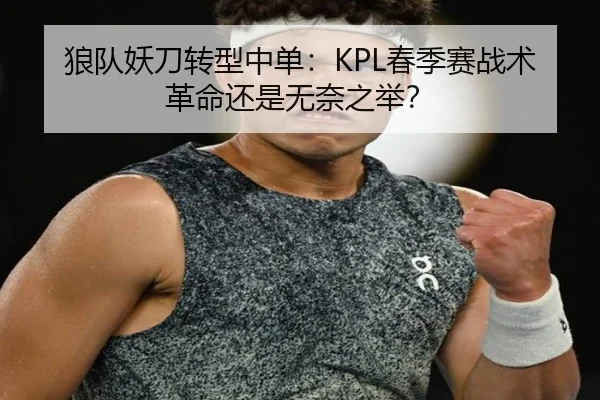 狼队妖刀转型中单：KPL春季赛战术革命还是无奈之举？